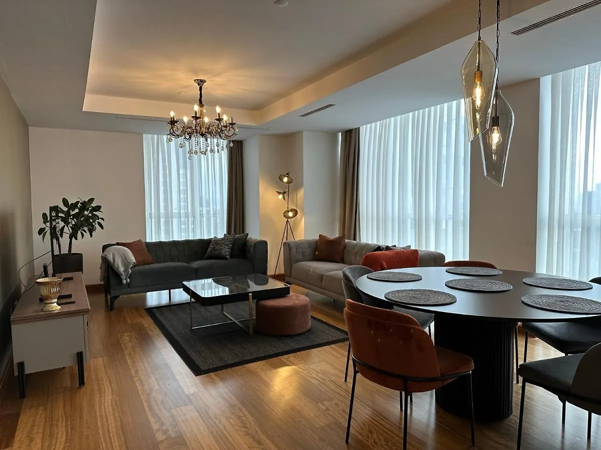 Luxury Modern 3 Bedroom & 2 Bath Apartment In Mashattan Residence, Maslak Sariyer Stambuł