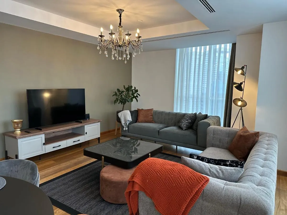 Luxury Modern 3 Bedroom & 2 Bath Apartment In Mashattan Residence, Maslak Sariyer Stambuł