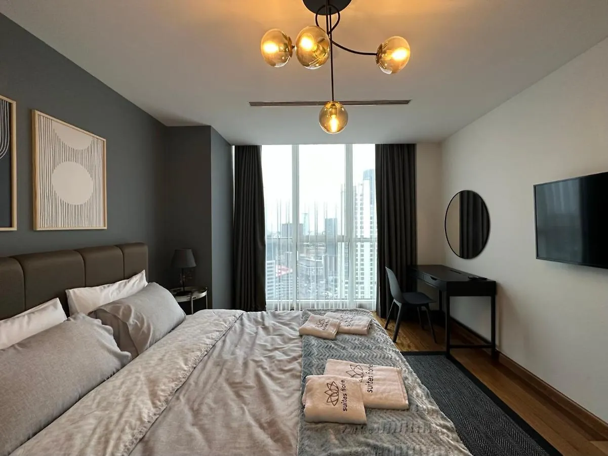 Luxury Modern 3 Bedroom & 2 Bath Apartment In Mashattan Residence, Maslak Sariyer Stambuł